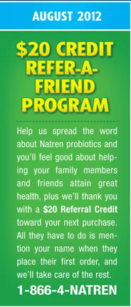 $20 Credit Refer-a-Friend Program